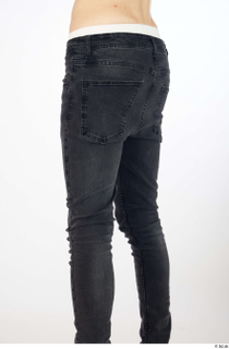 Dio black slim jeans buttock casual dressed thigh 0002.jpg